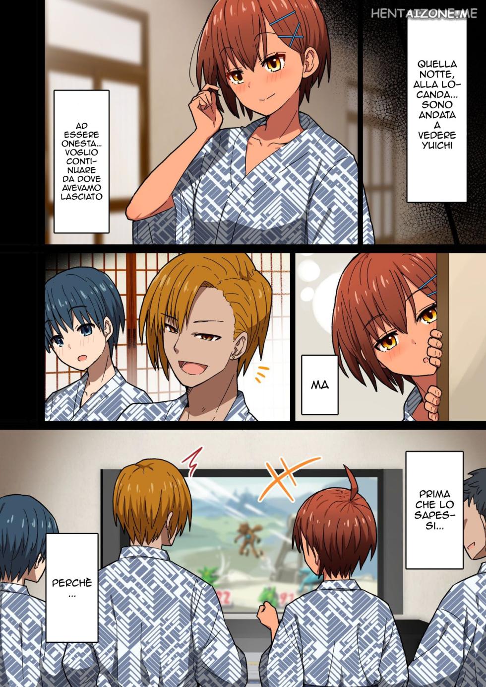 [Kurumaya Koudou] Shuugaku Ryokou, Kanojo Ubarareru Nettaiya | Gita scolastica, una notte tropicale in cui lei viene portata via [Italian] - Page 26
