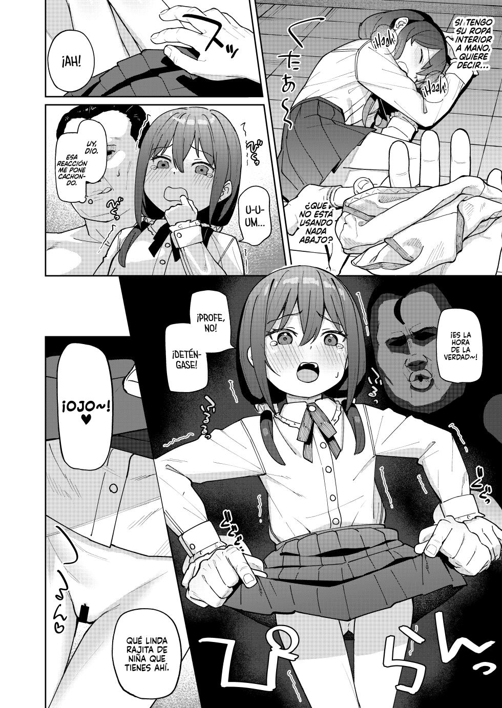 [Spiral (Arumamai Ayuka+)] Musume no Tomodachi no Mesugaki ni Okasaremashita 0 | Fui Violado por una Mocosa que es Amiga de mi Hija 0 [Spanish] [Mesugaki + Xzosk + AJubbz + Horchata + HGnF] [Digital] - Page 11