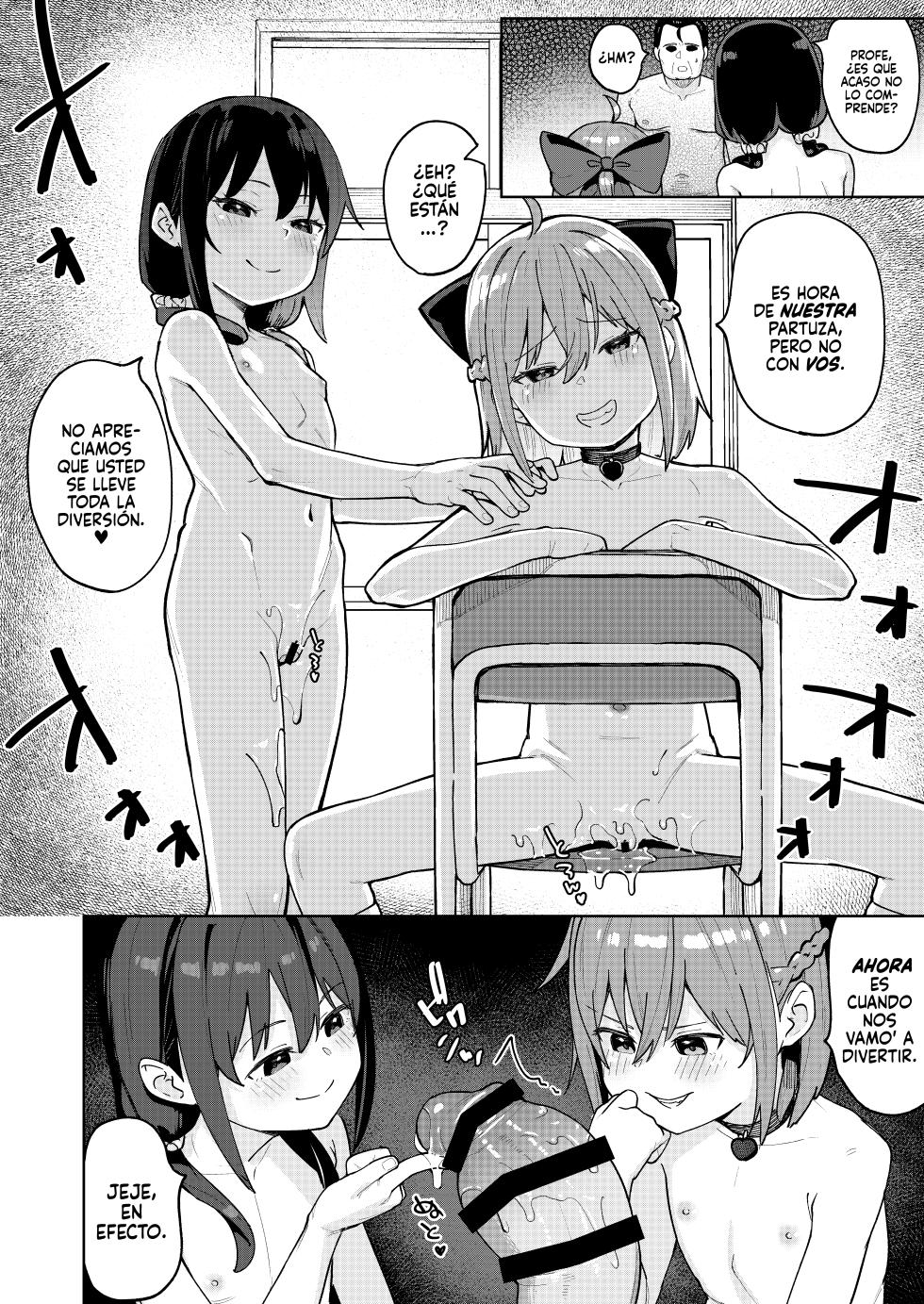 [Spiral (Arumamai Ayuka+)] Musume no Tomodachi no Mesugaki ni Okasaremashita 0 | Fui Violado por una Mocosa que es Amiga de mi Hija 0 [Spanish] [Mesugaki + Xzosk + AJubbz + Horchata + HGnF] [Digital] - Page 23