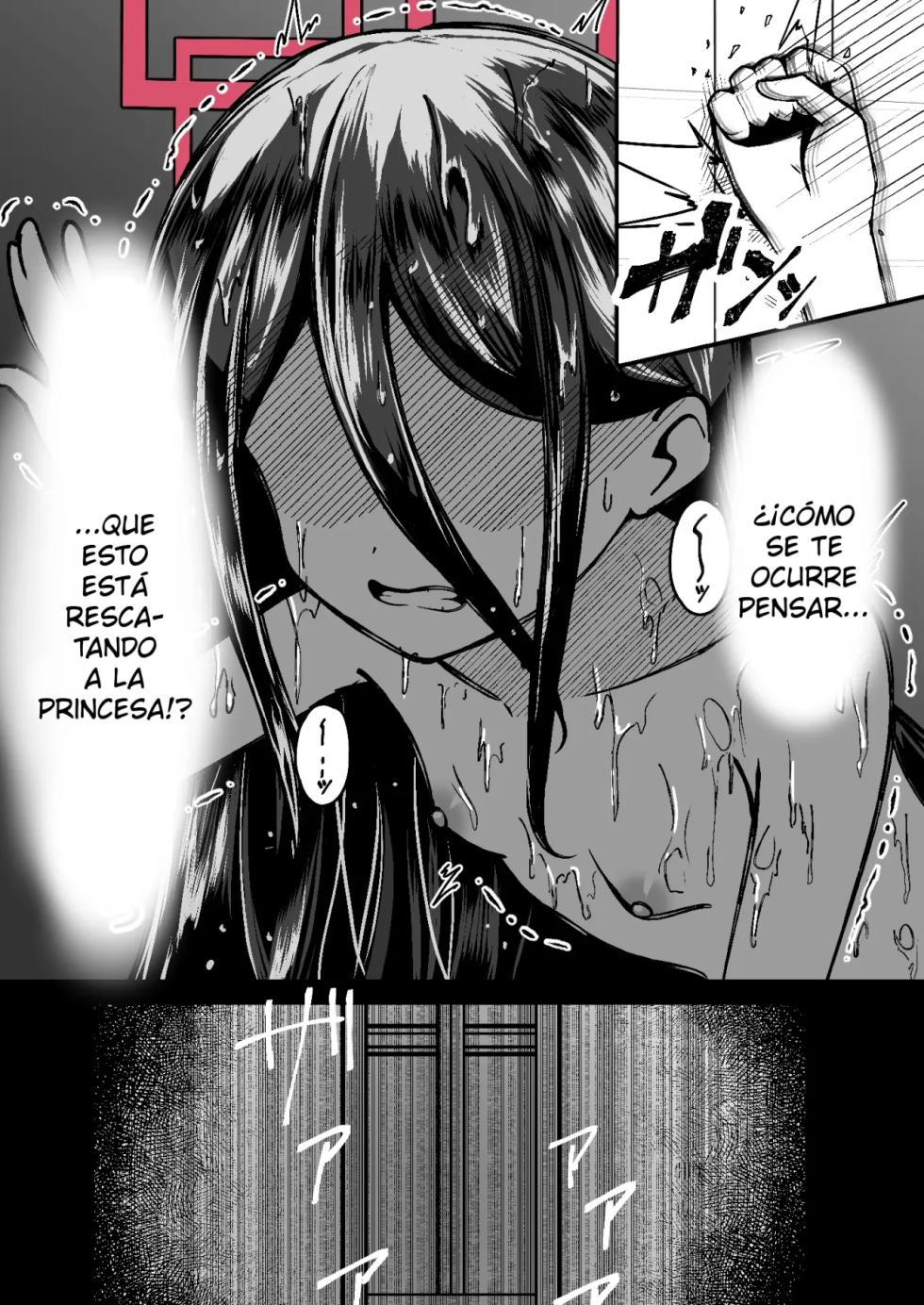 [Yuukyuu Hetansuki (Mamiyahara Hitoshige)] Alice no Kawari ni Dekiru Koto｜Lo que Puedo Hacer por La Princesa (Blue Archive) [Spanish] [ProtoScan] [Digital] - Page 14