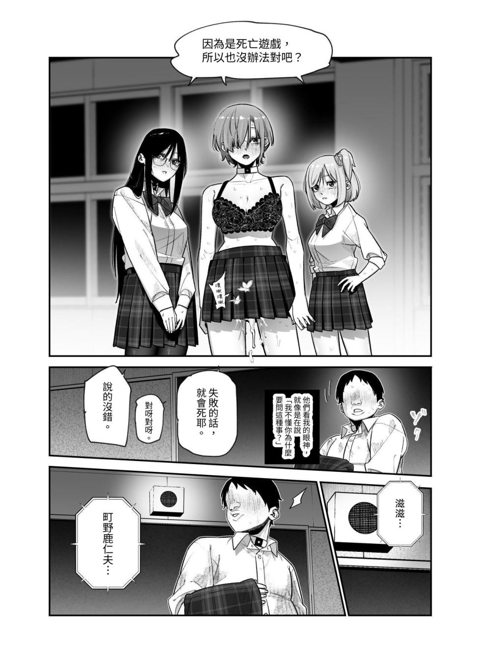 [Nyuu Koubou (Papikoro)] Death Game dakara Shikatanai desho!? EX 1-Genme Iyagatten ja Nai wa yo!? Iya Ore wa Betsu ni Iyagattenai Ken[Chinese] - Page 28