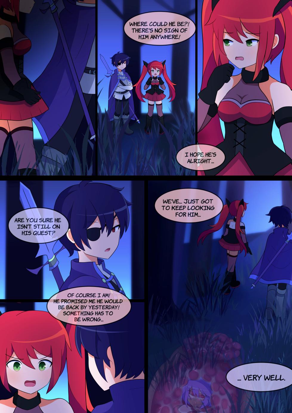 LAZZYSIN - Femboy Mage Espen VS Suction Worm - ENGLISH - Page 25