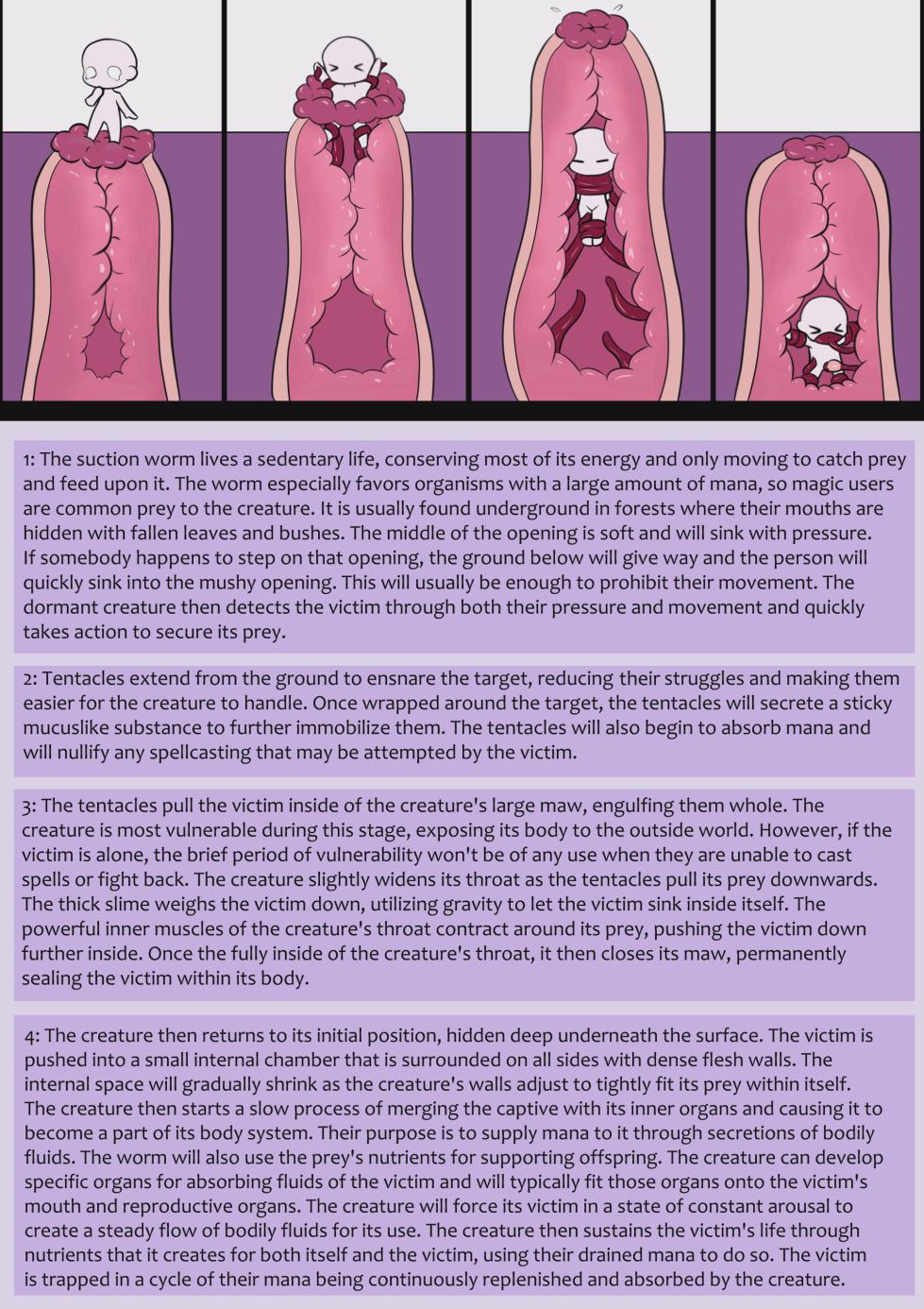 LAZZYSIN - Femboy Mage Espen VS Suction Worm - ENGLISH - Page 33