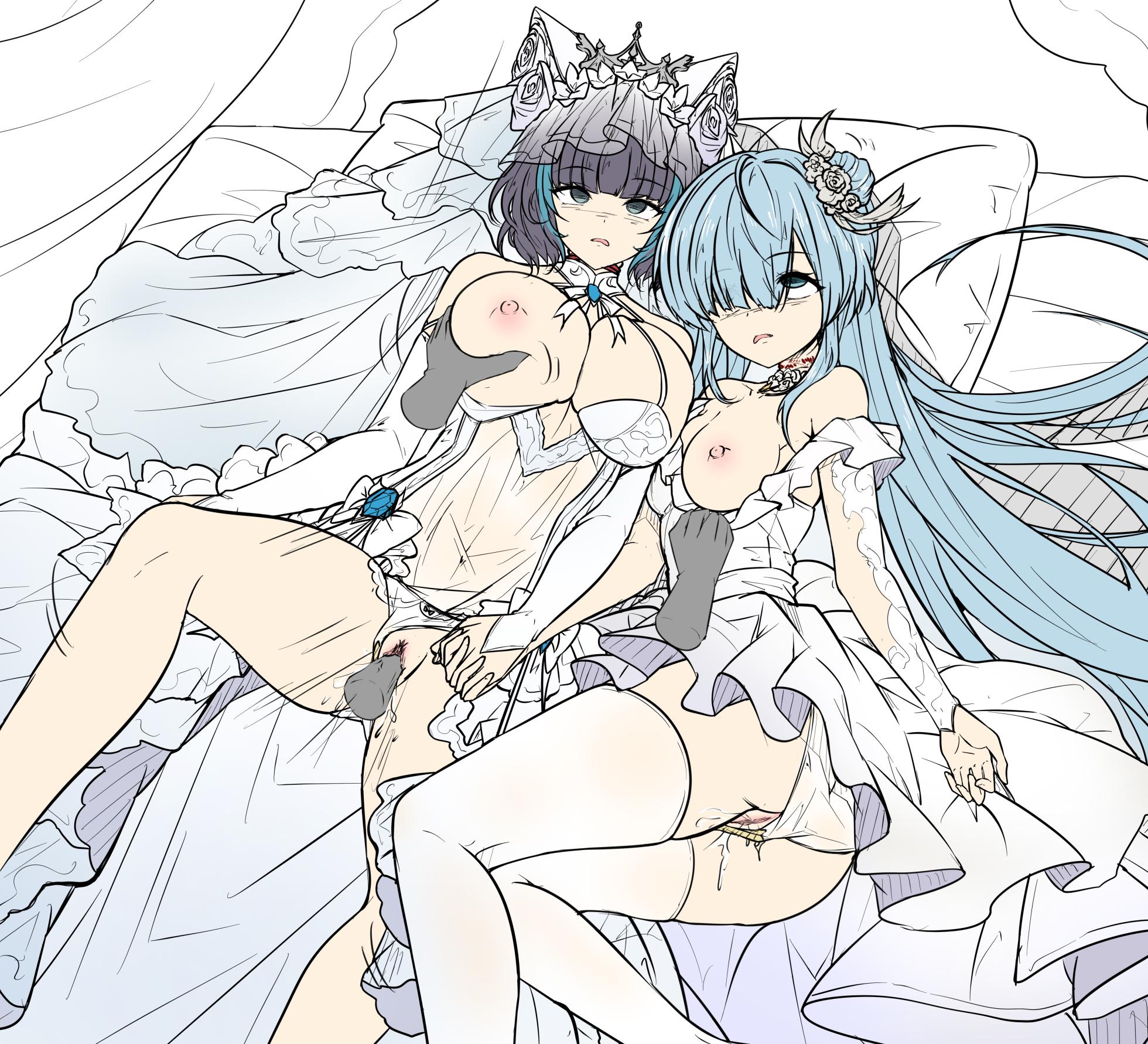 [Yandere no Hako] Double Wedding (Azur Lane) - Page 9