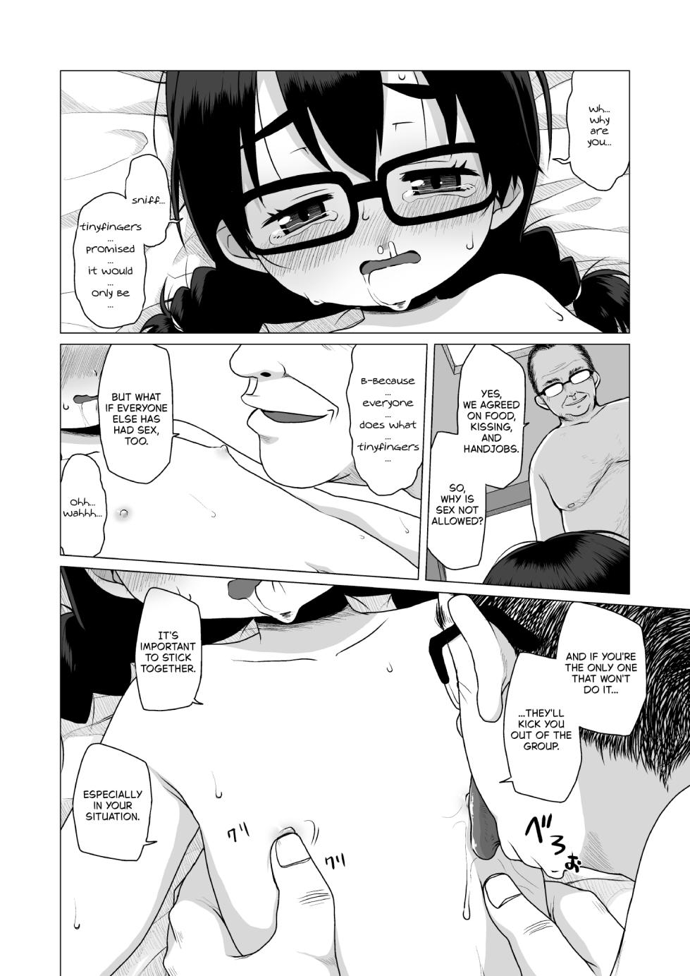 [Shichiten Battou (Miyasaka Takaji)] The Timid and Homely Elementary School Girl Can't Refuse Compensated Dating. [English] [Digital] - Page 23