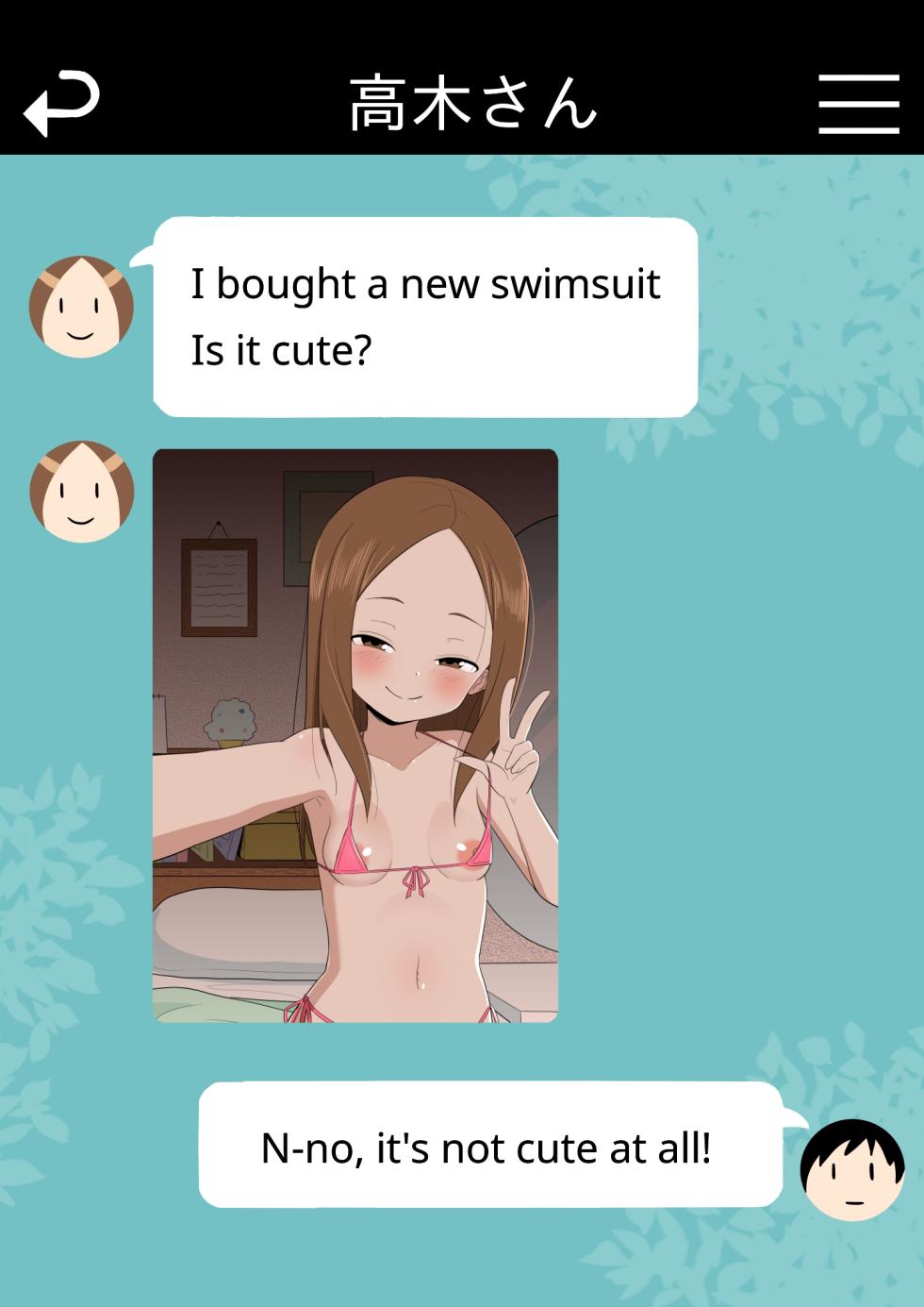 [Yamino Kuroko] Nishikata e no Okazu (Karakai Jouzu no Takagi-san) [Japanese, English] - Page 2