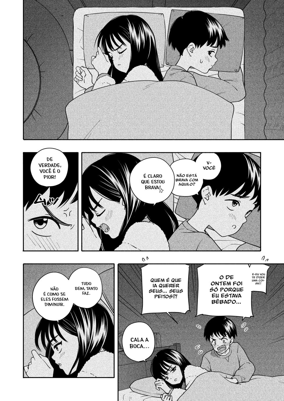 [Line Out (Kiiroi Tamago)] Yonayona Futari wa Warui koto | Noite Após Noite, Os Dois Aprontam [Portuguese-BR] [Jonas Rosa] - Page 23