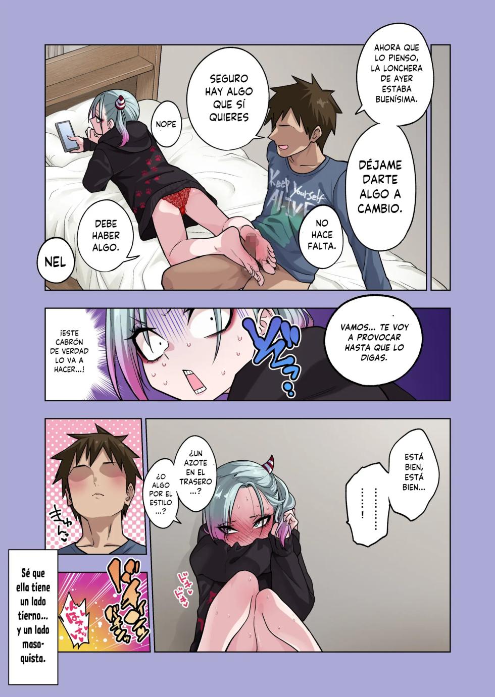 [Gujira 4 Gou (Gujira)] Tsuntsun Yankee-chan wa Yowayowa Chikubi o Ijireba Kekkou Nandemo Yarasete Kureru 3｜La Yankke que te Dejará Hacer Casi Cualquier Cosa Si Juegas con Sus Pezones Sensibles 3 [Spanish] [Traductor X] - Page 26