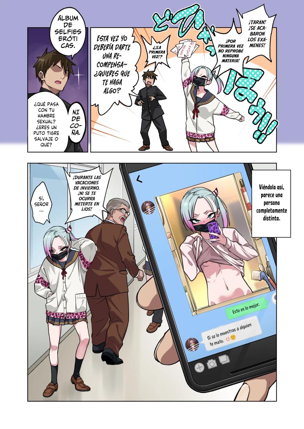 [Gujira 4 Gou (Gujira)] Tsuntsun Yankee-chan wa Yowayowa Chikubi o Ijireba Kekkou Nandemo Yarasete Kureru 3｜La Yankke que te Dejará Hacer Casi Cualquier Cosa Si Juegas con Sus Pezones Sensibles 3 [Spanish] [Traductor X] - Page 28