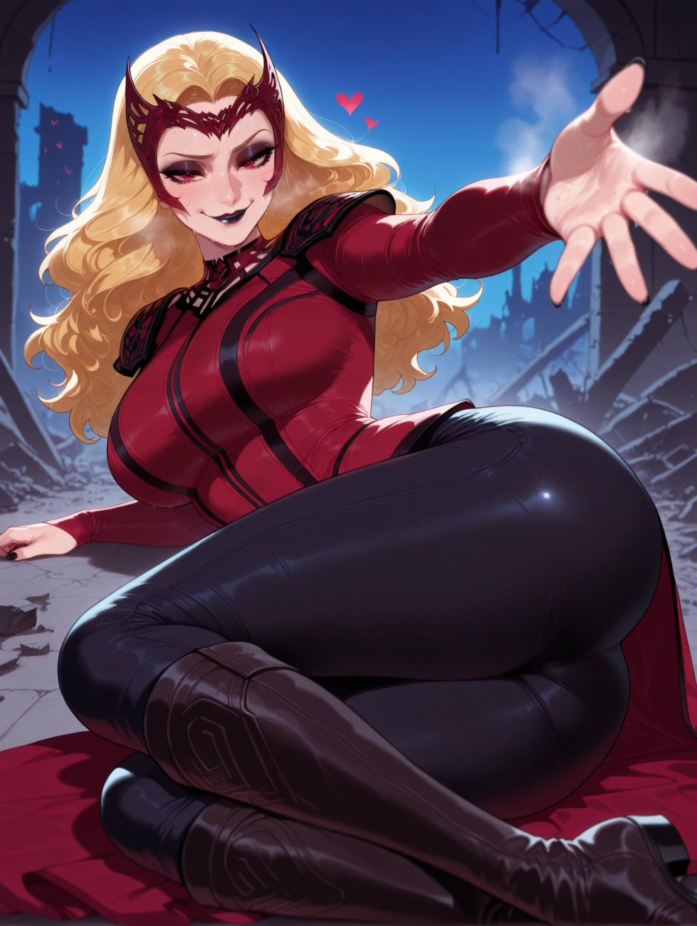 Wanda Maximoff (Solo) arzagod ai generated - Page 7