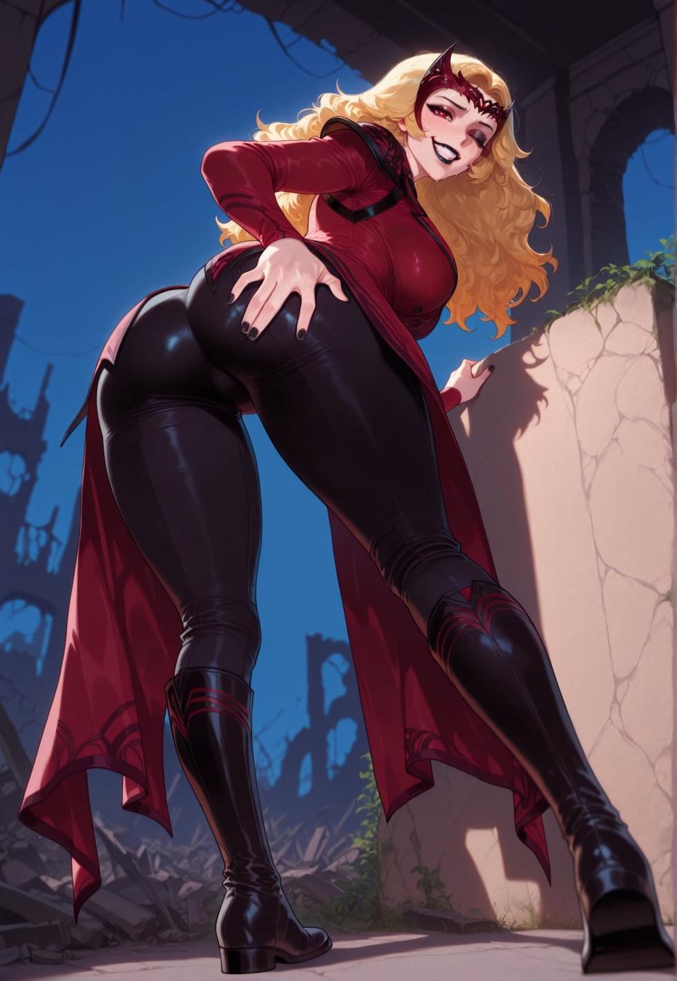 Wanda Maximoff (Solo) arzagod ai generated - Page 8