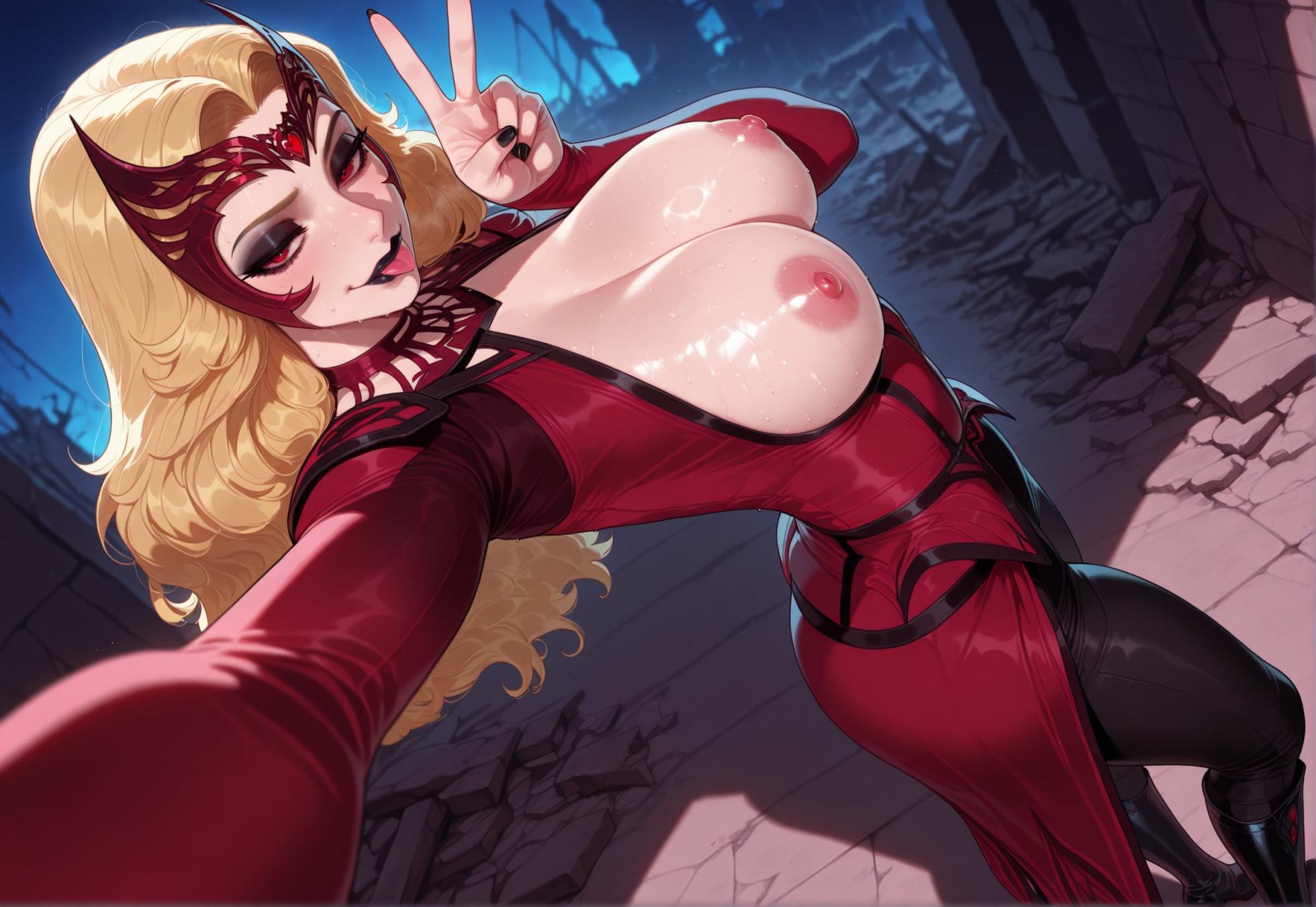 Wanda Maximoff (Solo) arzagod ai generated - Page 16