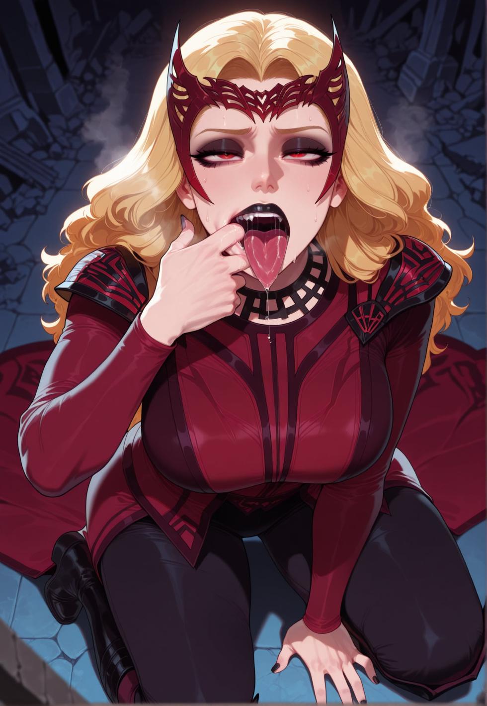 Wanda Maximoff (Solo) arzagod ai generated - Page 23