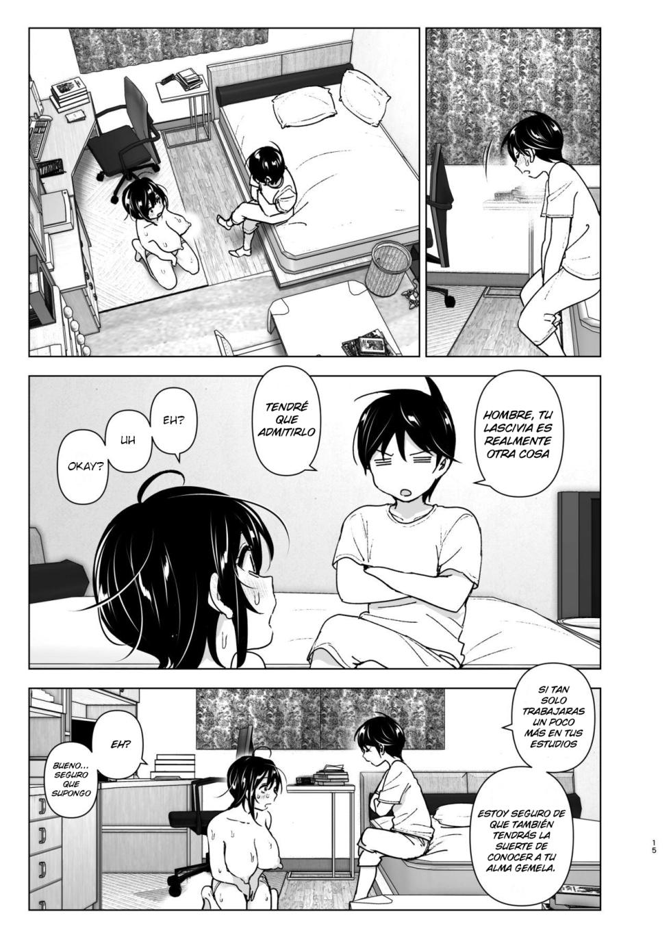 [Supe_(Nakani)] Older Sister Complaint Listening Younger Brother - Page 14