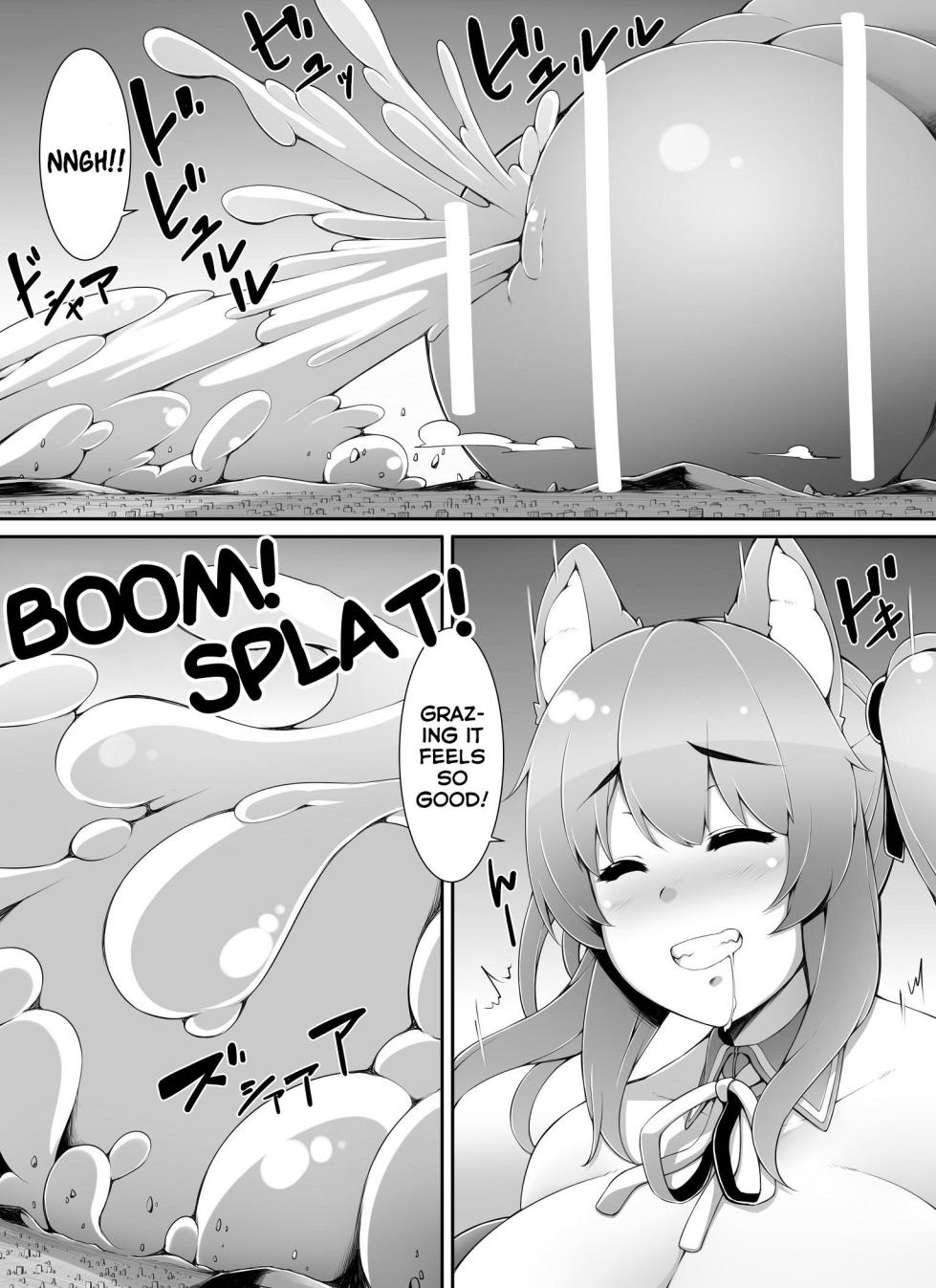 [Yuruyuru GTS (toka)] Chou Ookii Uchuujin ga Ojamashimasu | A Grand Gigantic Alien Welcomes Herself In [English] - Page 28