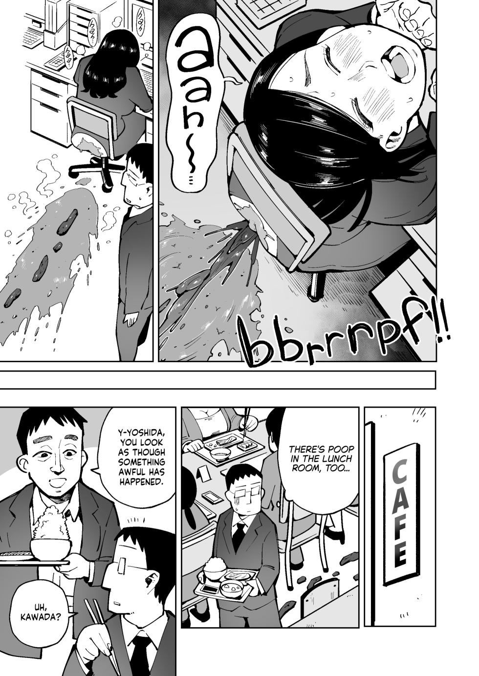 [Cupiko] Asa Okitara Unko o Tarenagasu Sekai ni Natte Ita Ken | The Day I Awoke to a World Flowing with Poop [English] - Page 7