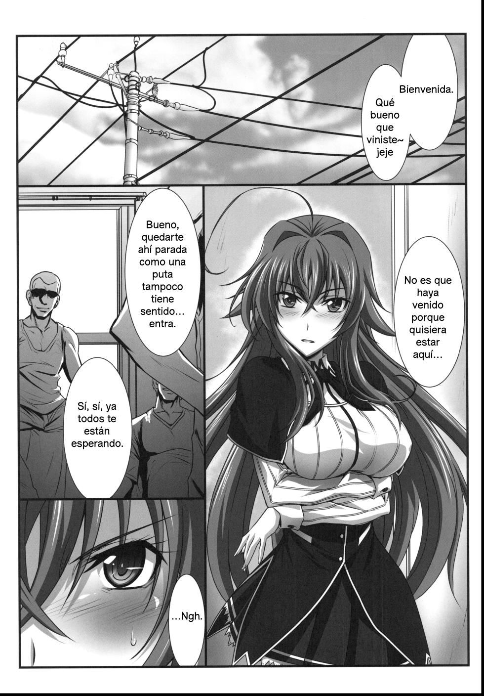(C94) [STUDIO TRIUMPH (Mutou Keiji)] SPIRAL ZONE DxD II (Highschool DxD) [Spanish] - Page 4
