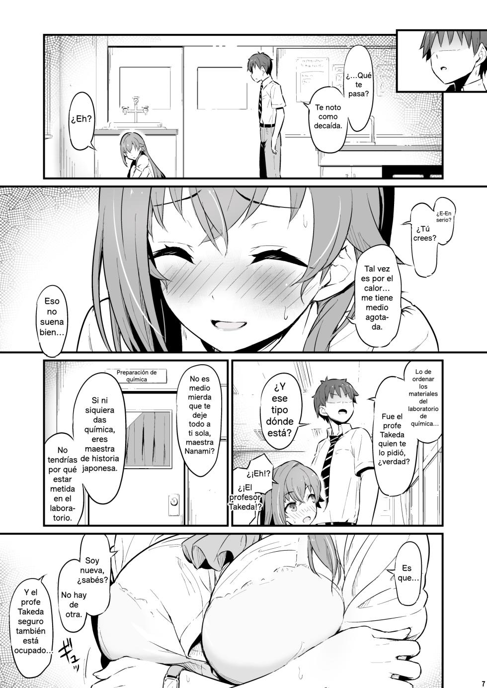 [Pirokobo (Piro)] Kagaku Junbishitsu no Tsumi | El pecado del laboratorio de química [Spanish] - Page 8