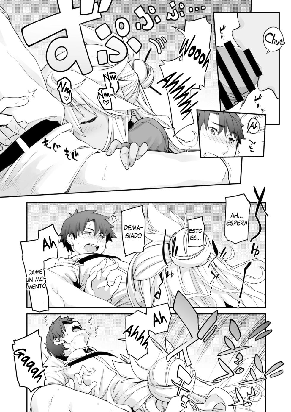 [IRON GRIMOIRE (SAKULA)] Kiss-Ma EX - La Demonio Besadora EX (Fate/Grand Order) [Español] [Traducciones necesarias] - Page 19