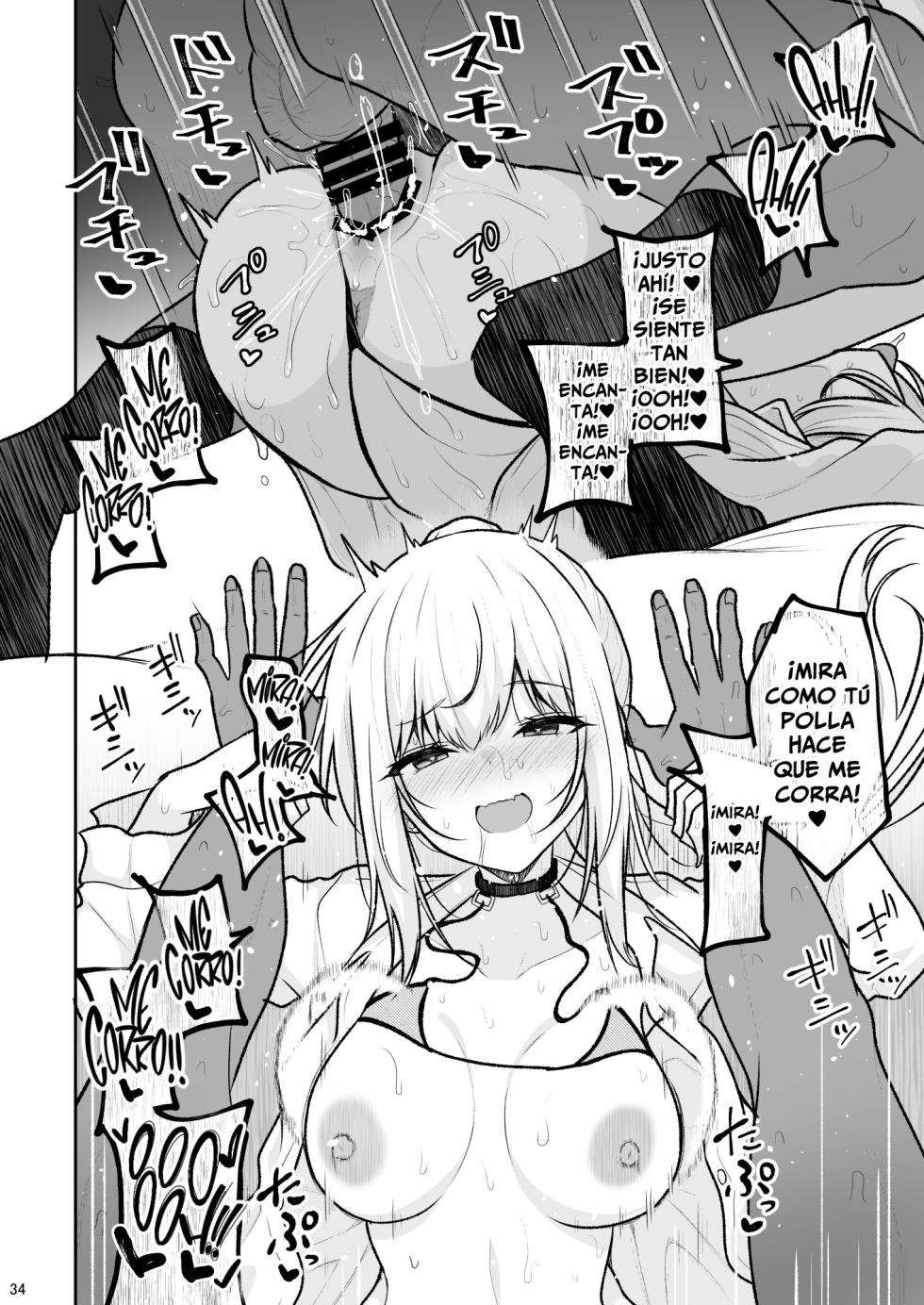 [Nekonokone (Takeyuu)] Jikka Ga Futoi Gal Ga Boku No Risei O Hakai Shite Nakadashi Saseru Made | Como Terminé Haciéndole Creampies a una Gyaru de Familia Adinerada [Spanish][A Crazy Pervert][Digital] - Page 33