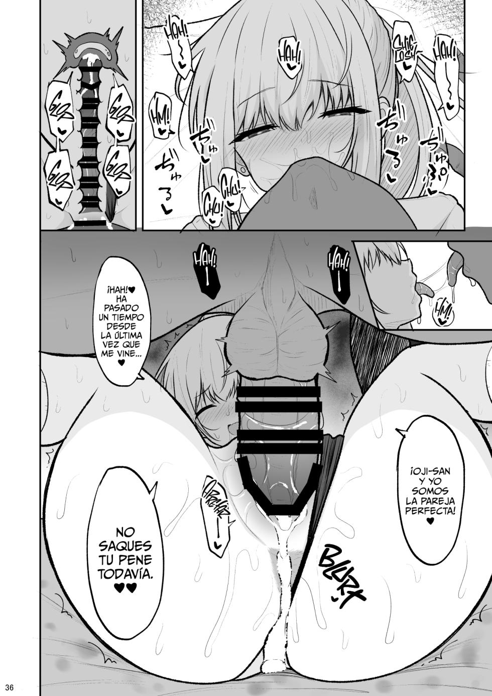 [Nekonokone (Takeyuu)] Jikka Ga Futoi Gal Ga Boku No Risei O Hakai Shite Nakadashi Saseru Made | Como Terminé Haciéndole Creampies a una Gyaru de Familia Adinerada [Spanish][A Crazy Pervert][Digital] - Page 35