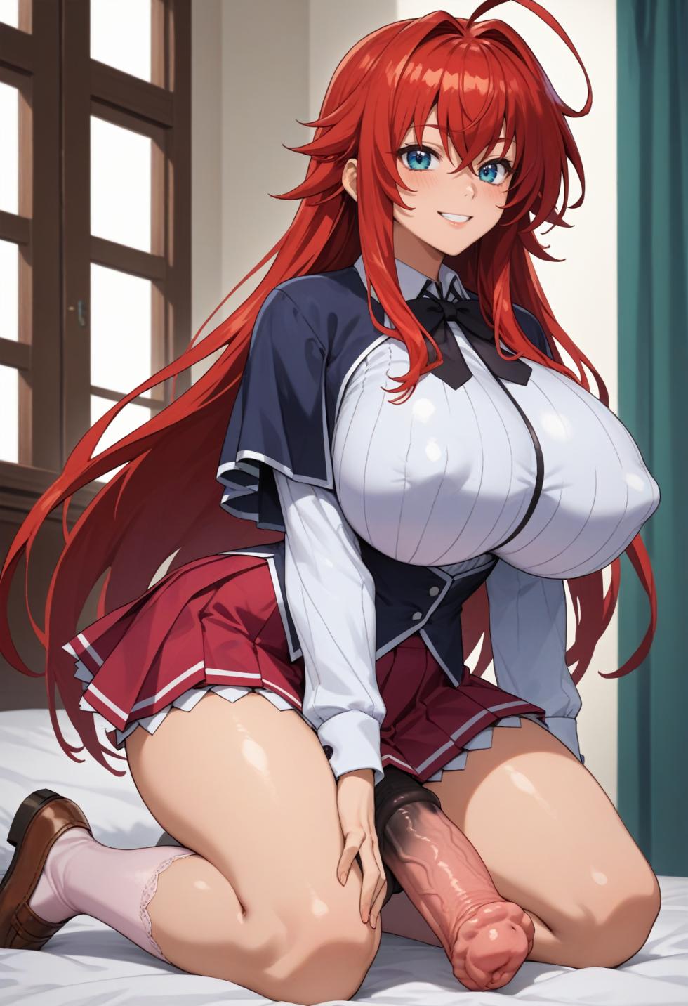 Rias Gremory | High School DxD | Horsecock futa fourt2 ai generated - Page 2