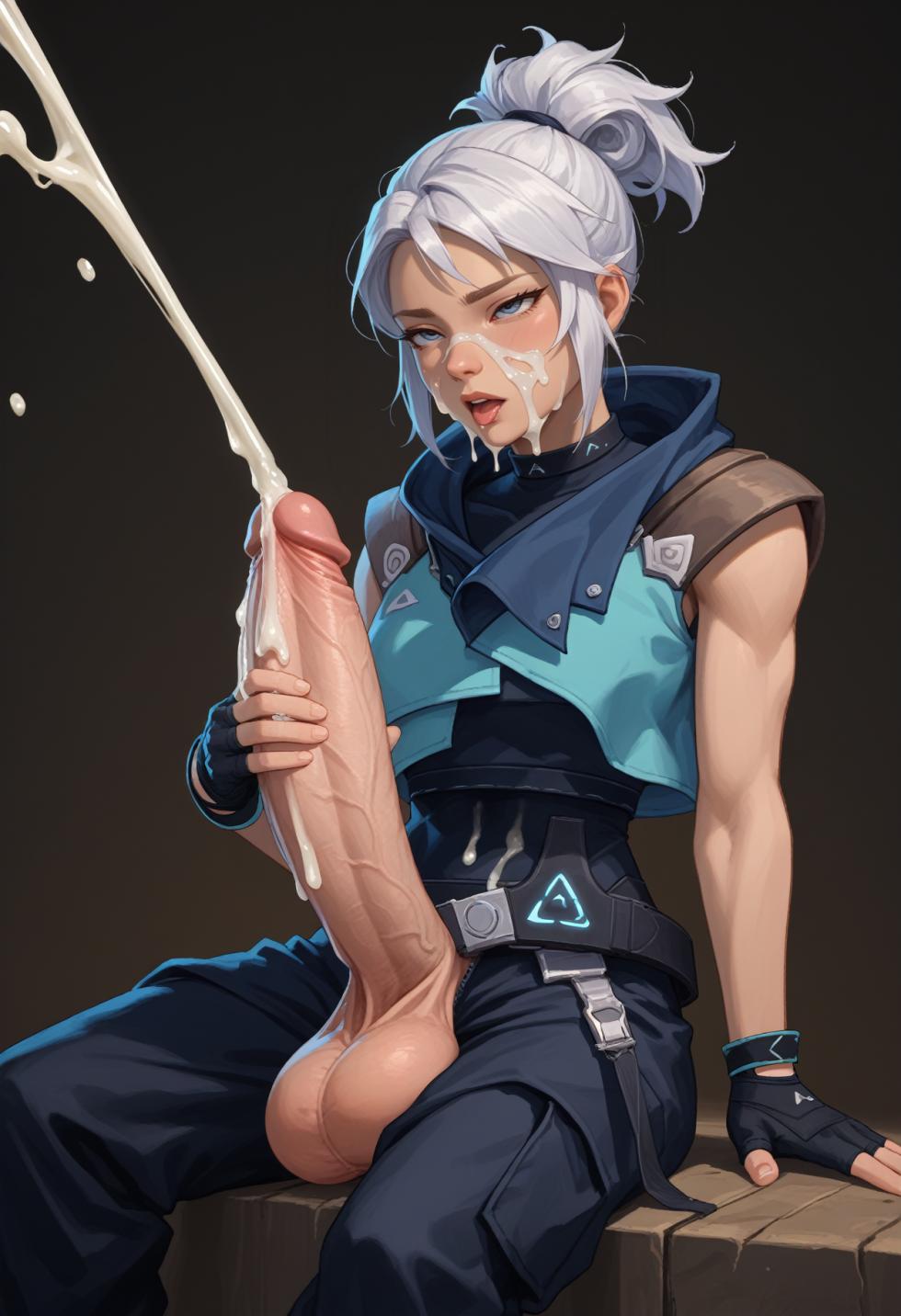 Jett | Valorant | Normal futa fourt2 ai generated - Page 10