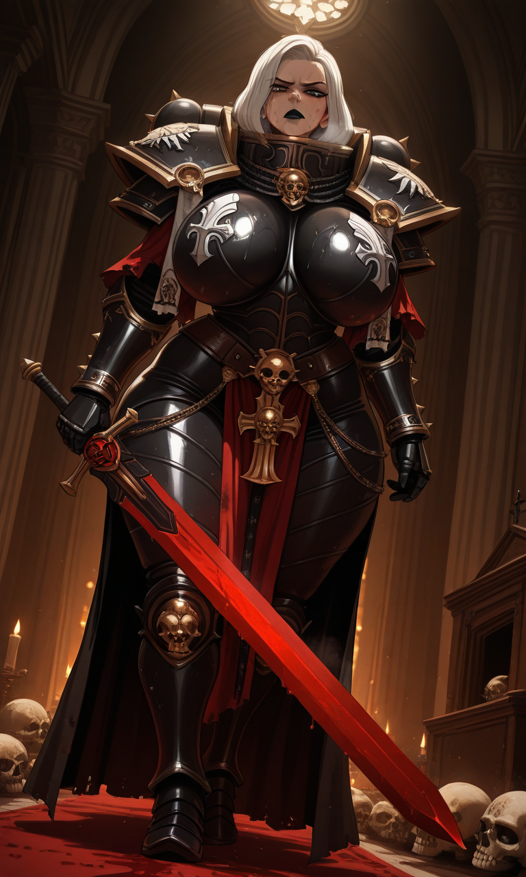 Warhammer 40k - Adepta Sororita daidoujipv ai generated - Page 4