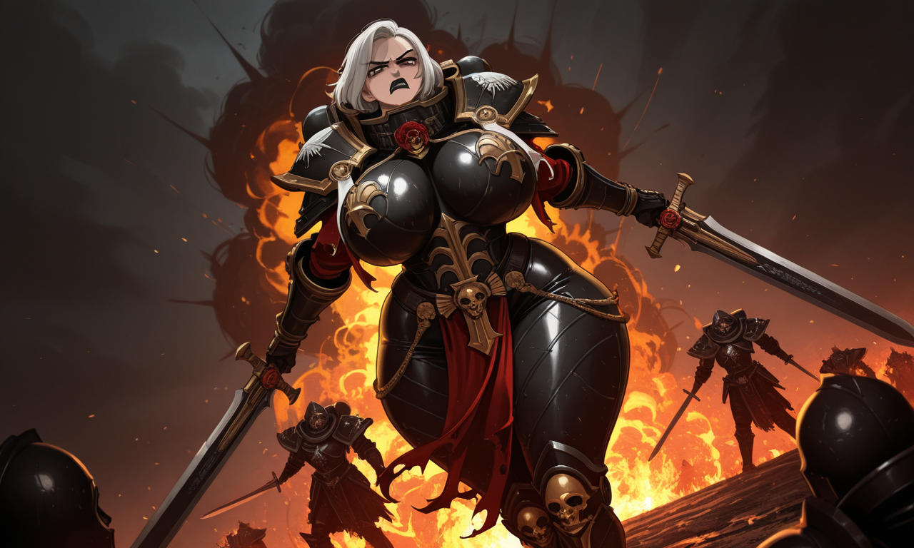 Warhammer 40k - Adepta Sororita daidoujipv ai generated - Page 6