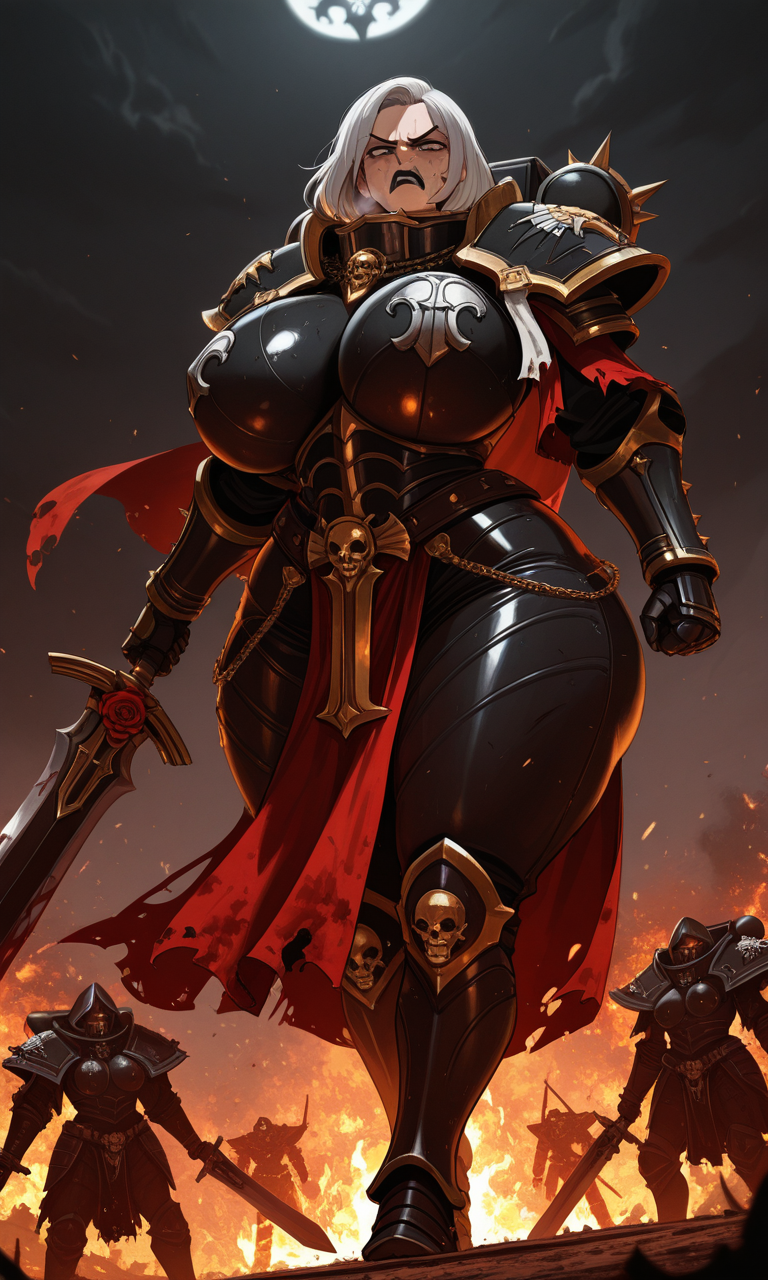 Warhammer 40k - Adepta Sororita daidoujipv ai generated - Page 7