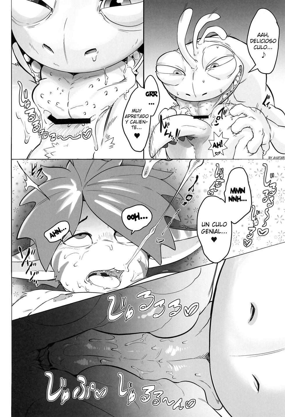 (Shinshun Kemoket 5) [KAWAZOKO (apis, Kikunyi)] MONSTERS' KINK (Monsters, Inc.) [Spanish] - Page 8