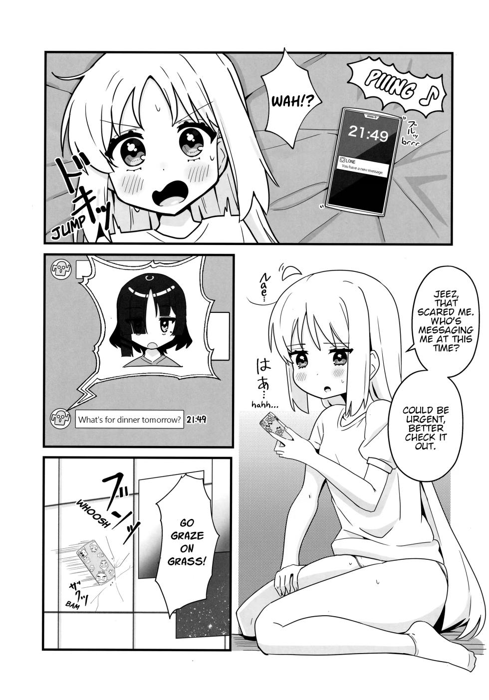 (Kessoku Rock! 7) [Flower Classe (Yonaka Ao)] Ryou Omoi, Ryou Omoi | Thinking of Ryou, Thinking of You (Bocchi the Rock!) - Page 3