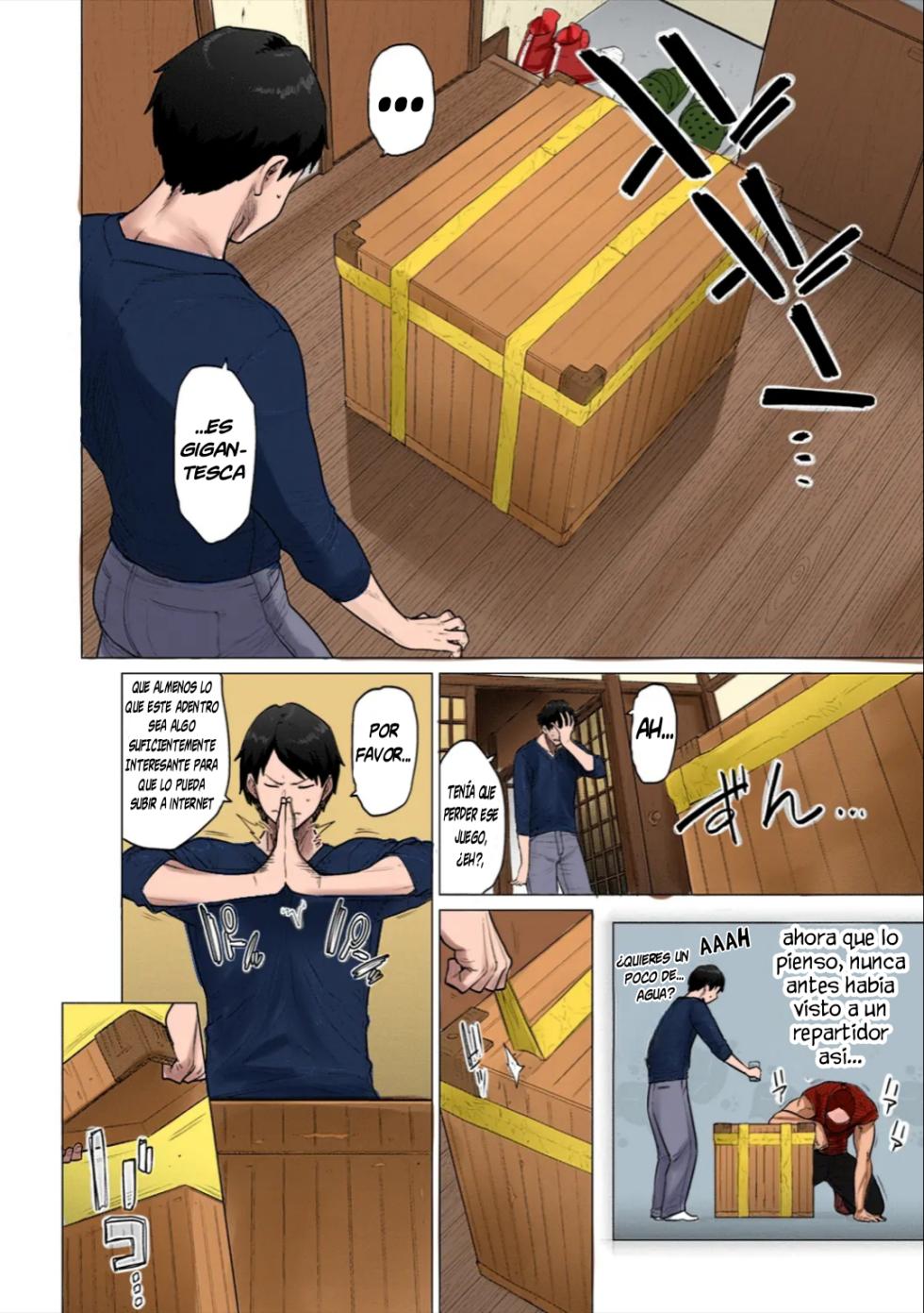 [Etuzan Jakusui] Mystery Box -Himitsu no Hako-｜Caja Misteriosa -Himitsu no Hako- (Futei with...) [Spanish] [El naranjas = Mr.Naranjas] [Colorized] [Digital] - Page 2