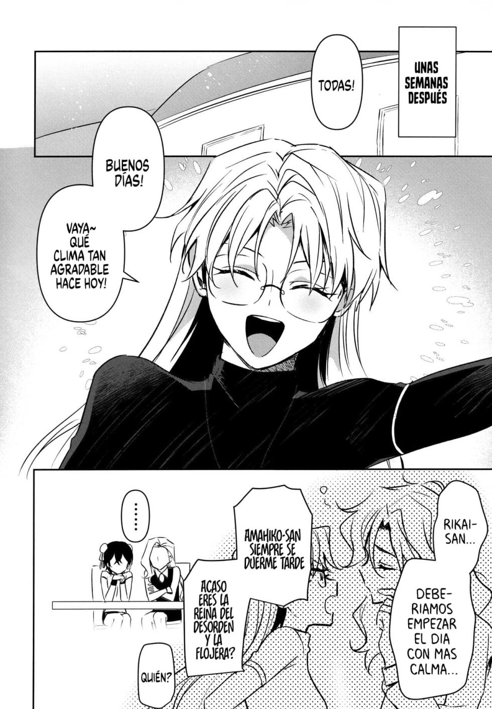 (Futaket 32) [Yumaya-san (Yuma)] Futanari Onee-san no Nagai Ichinichi｜Un Largo Día Para Una Hermana Futanari. (Charisma) [Spanish] [Traducciones Jaguarlo] [Digital] - Page 39