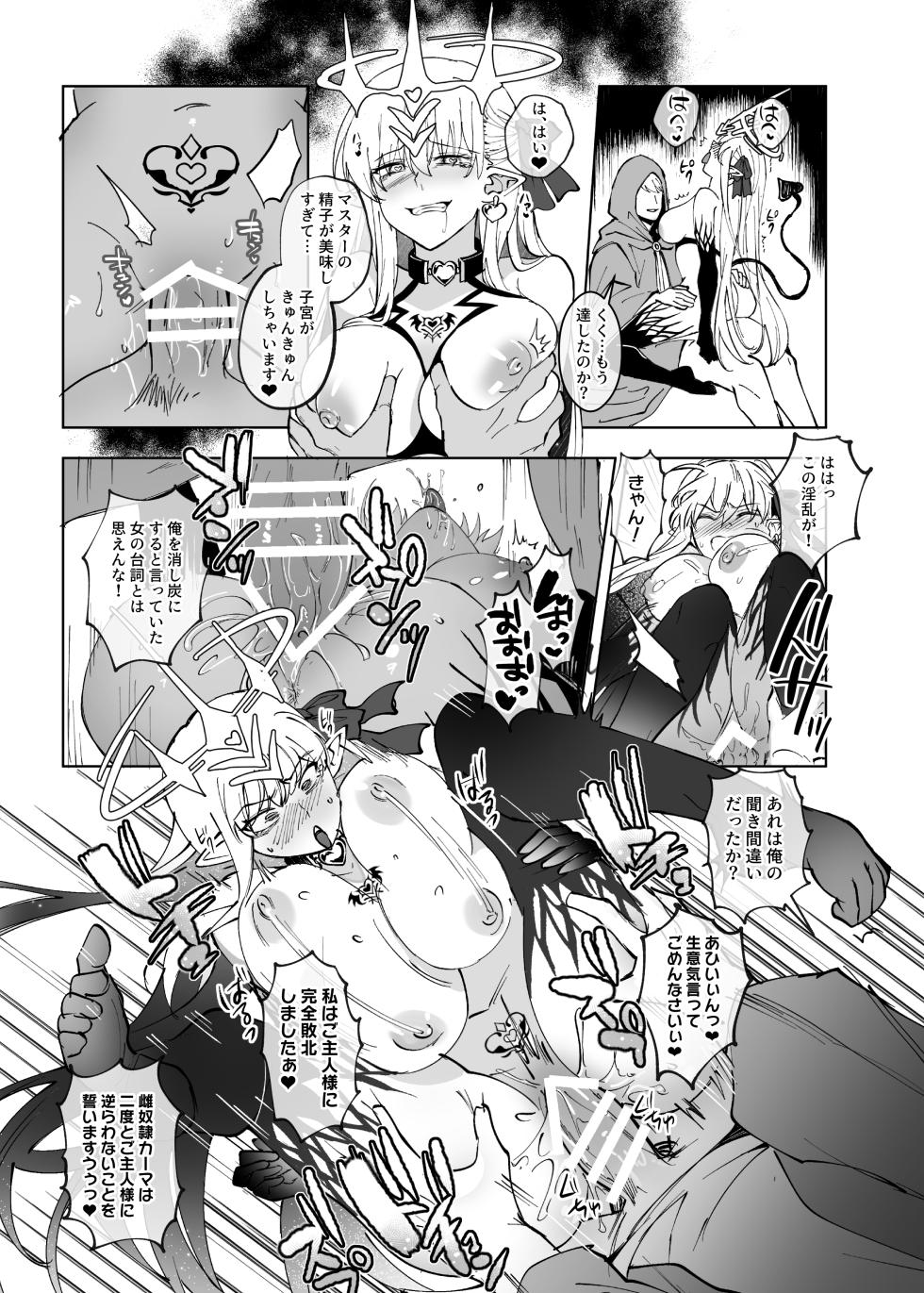 [Hyoui Lover (Hyoui Suki no Hito)] Ai No Megami , Tate To tomoni duò Tsu 〜 Seihai No Chikara De Kāma To Mashu O Kanzen Shihai Suru Hanashi 〜 [Digital] - Page 20