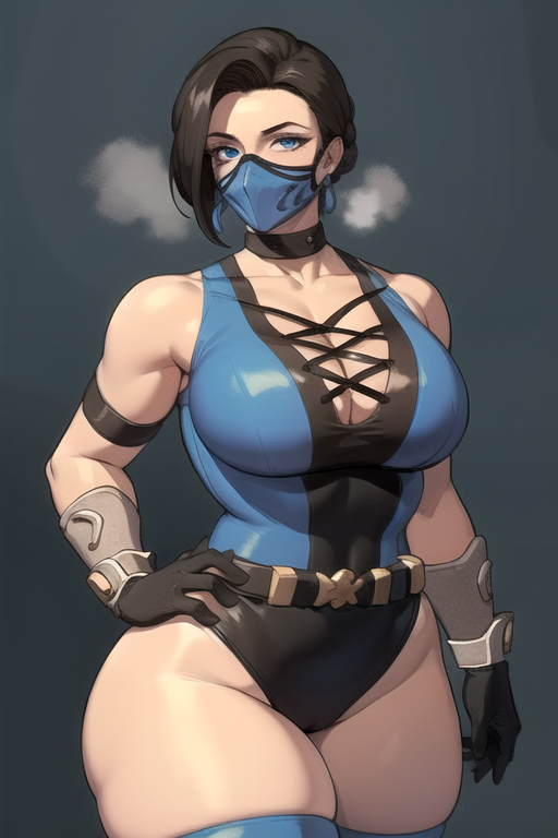 Kitana (Mortal Kombat) daidoujipv ai generated - Page 1