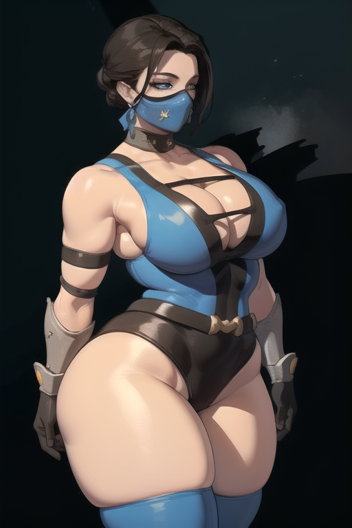 Kitana (Mortal Kombat) daidoujipv ai generated - Page 2