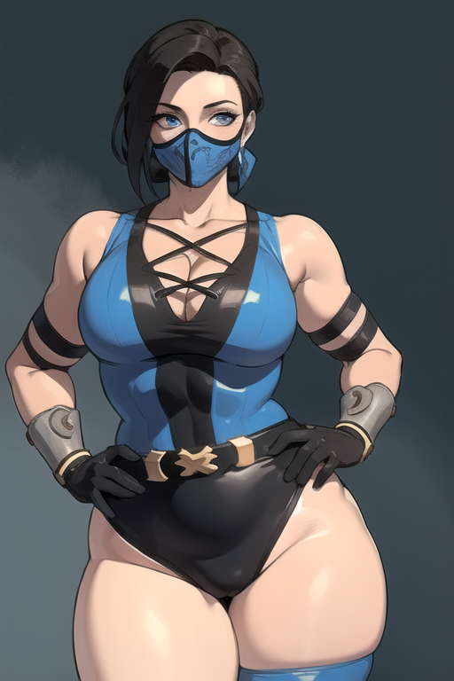 Kitana (Mortal Kombat) daidoujipv ai generated - Page 3