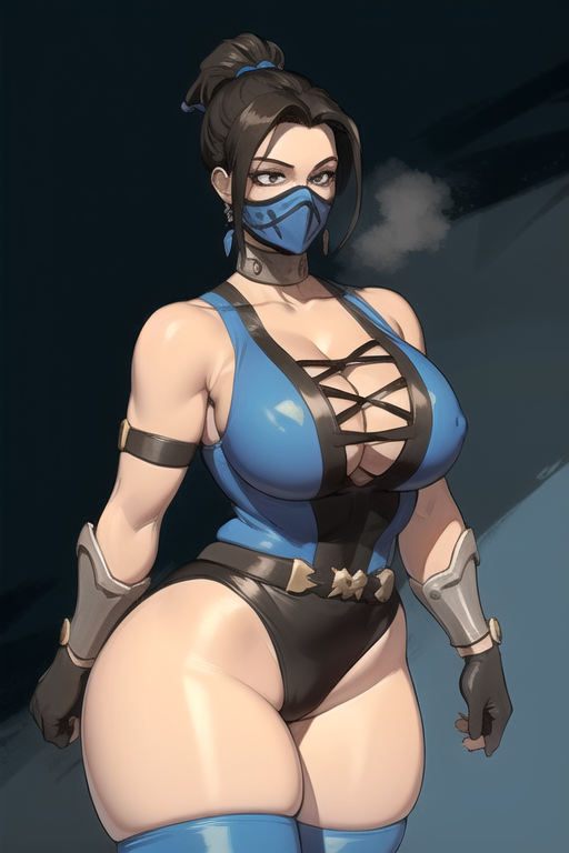Kitana (Mortal Kombat) daidoujipv ai generated - Page 4