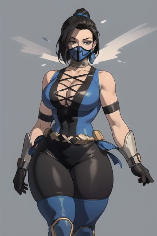 Kitana (Mortal Kombat) daidoujipv ai generated - Page 8