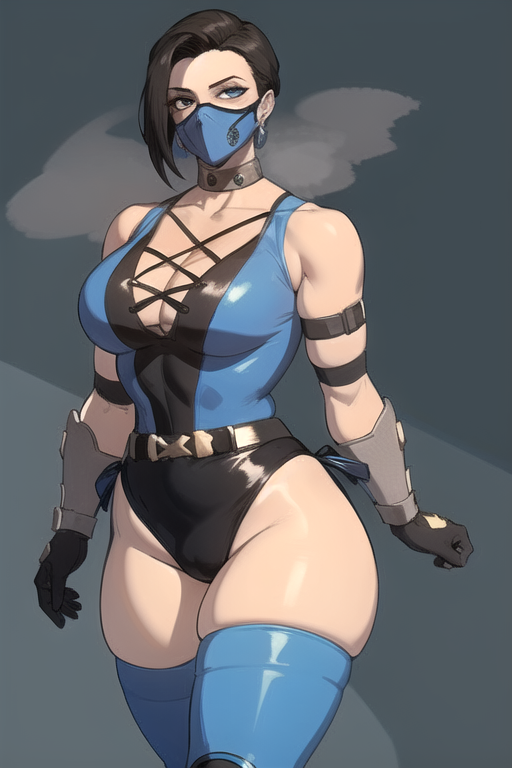 Kitana (Mortal Kombat) daidoujipv ai generated - Page 9