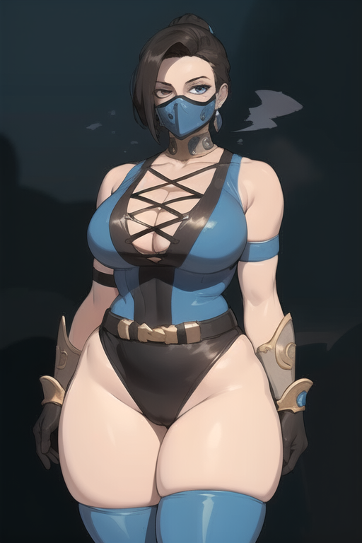 Kitana (Mortal Kombat) daidoujipv ai generated - Page 10