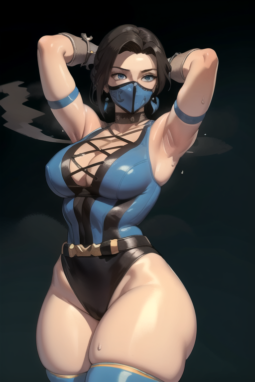 Kitana (Mortal Kombat) daidoujipv ai generated - Page 11
