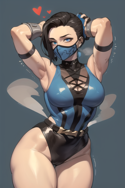 Kitana (Mortal Kombat) daidoujipv ai generated - Page 12