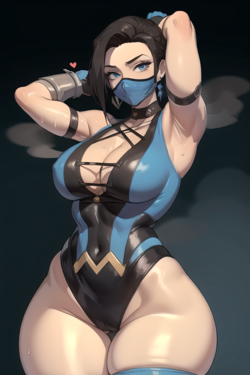 Kitana (Mortal Kombat) daidoujipv ai generated - Page 13