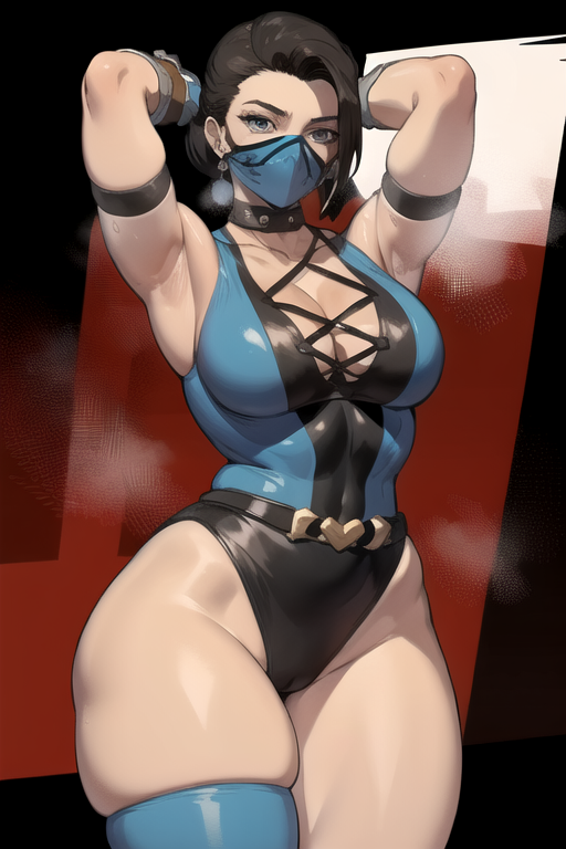 Kitana (Mortal Kombat) daidoujipv ai generated - Page 14