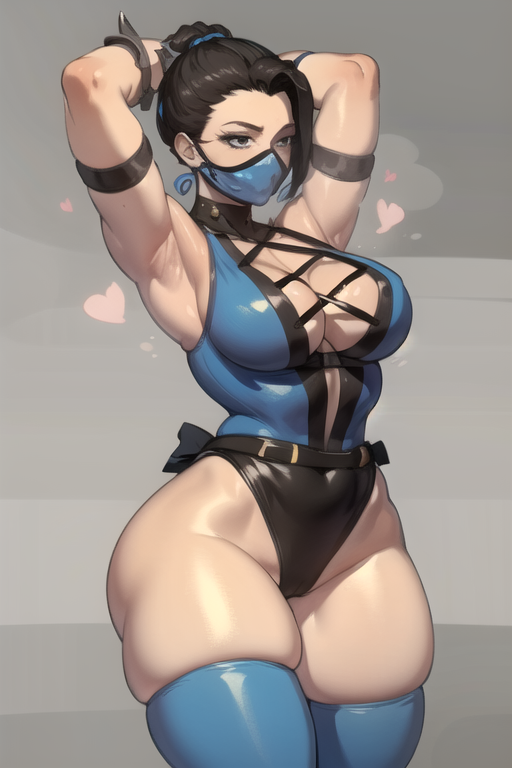 Kitana (Mortal Kombat) daidoujipv ai generated - Page 15