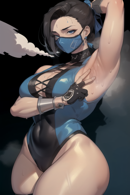 Kitana (Mortal Kombat) daidoujipv ai generated - Page 18