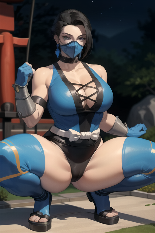 Kitana (Mortal Kombat) daidoujipv ai generated - Page 20