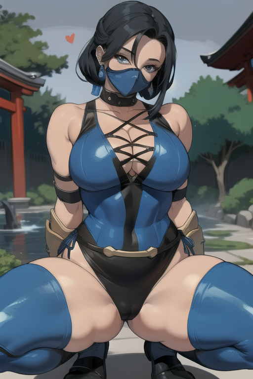 Kitana (Mortal Kombat) daidoujipv ai generated - Page 24